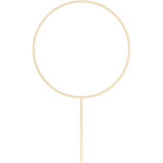 Zápich do dortu dřevěný - obruč